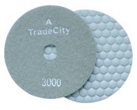 Алмазные гибкие шлифовальные круги TRADECITY Pads 7-STEP №3000 D125 Алмазные гибкие шлифовальные круги TRADECITY Pads 7-STEP №3000 D125