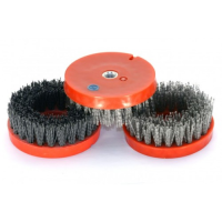 Щётки для брашировки натурального камня Антик Мрамор D100/M14 №60 Щётки для брашировки натурального камня Антик Мрамор D100/M14 №60